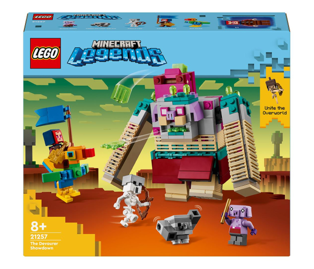 LEGO Minecraft Legends® 21257 Decydujące starcie z Dewastatorem - 1202689 - zdjęcie